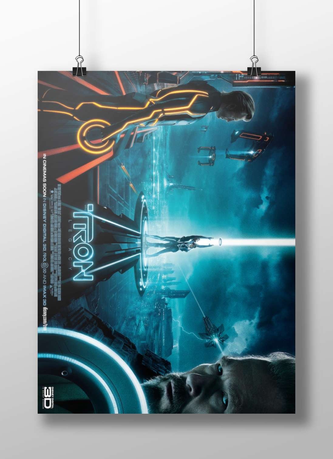 Tron: Legacy Clu - Cyber Fear Poster