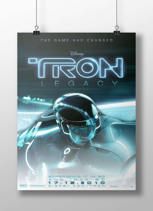 TRON: Legacy Kevin Flynn - Cyberspace Icon Poster