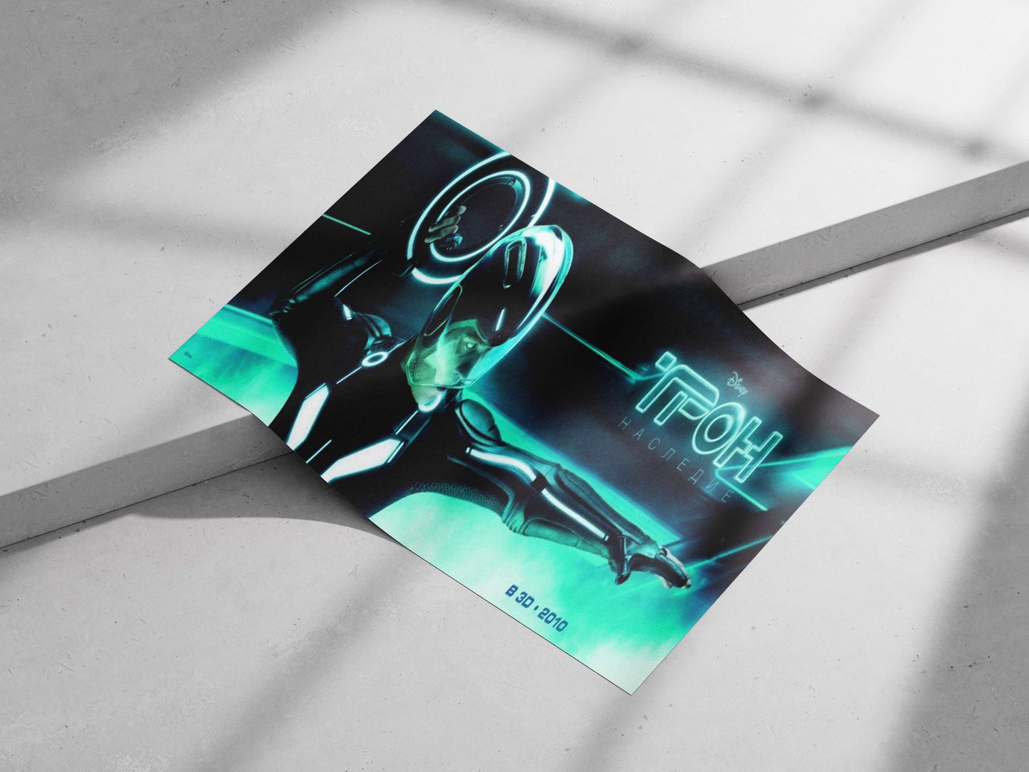 TRON franchise (specifically from TRON: Legacy) Clyde - Tron Legacy Cyberpunk Poster