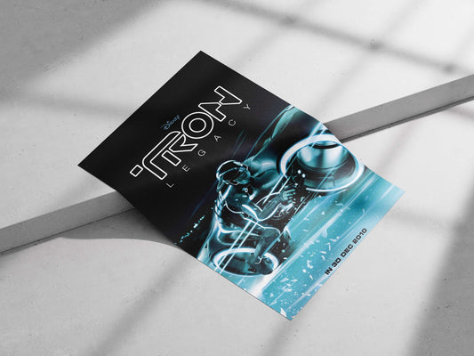 TRON: Legacy (a Disney franchise) Kevin Flynn - Iconic Tron Legacy Poster