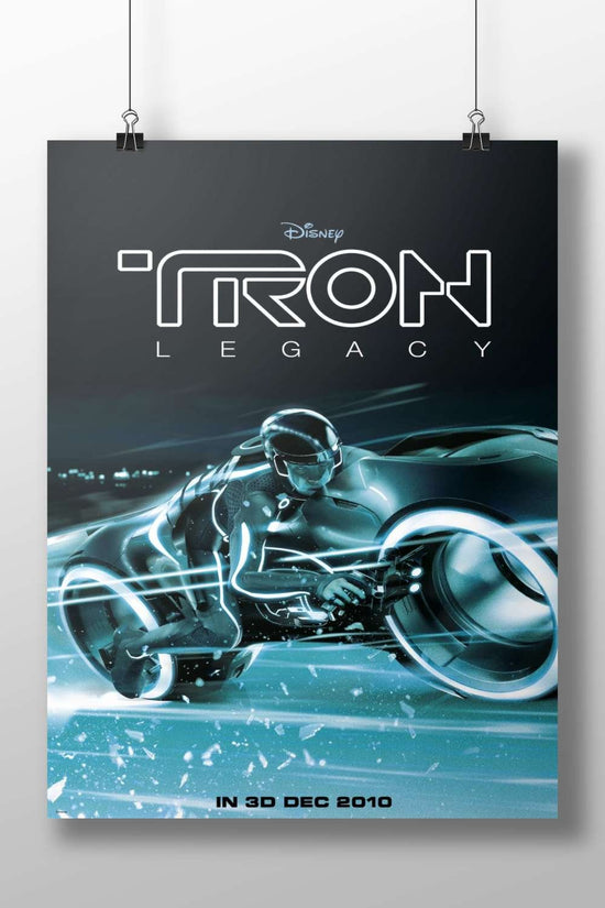 TRON: Legacy (a Disney franchise) Kevin Flynn - Iconic Tron Legacy Poster