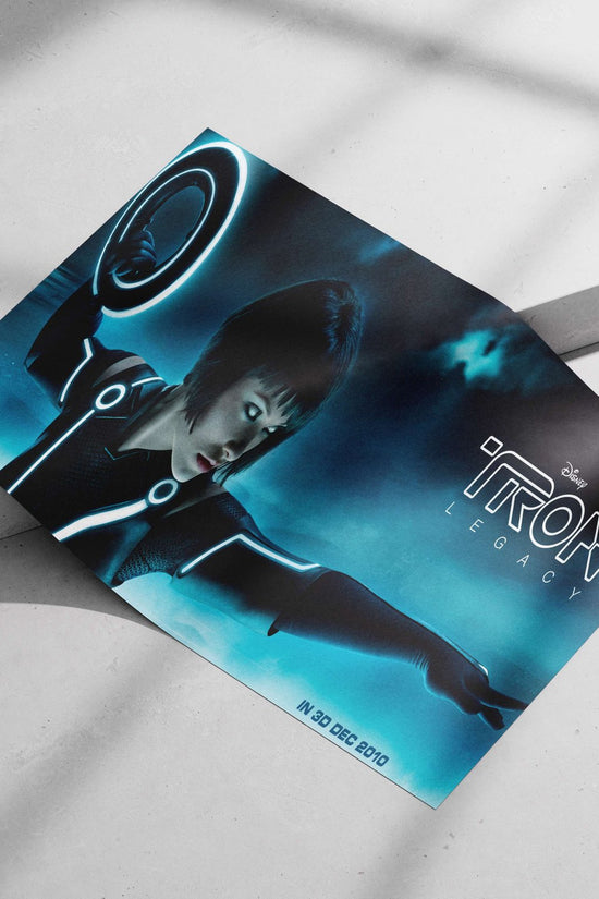 Quorra From Tron: Legacy - Blueprint Poster