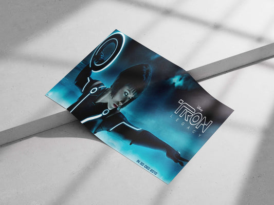 Quorra From Tron: Legacy - Blueprint Poster
