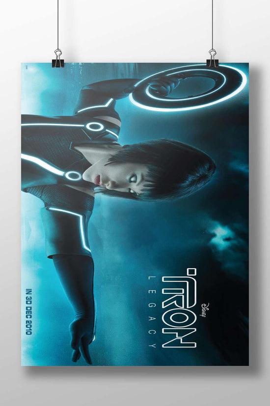 Quorra From Tron: Legacy - Blueprint Poster