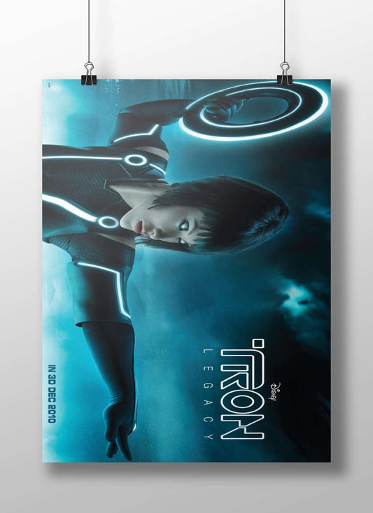 Quorra From Tron: Legacy - Blueprint Poster