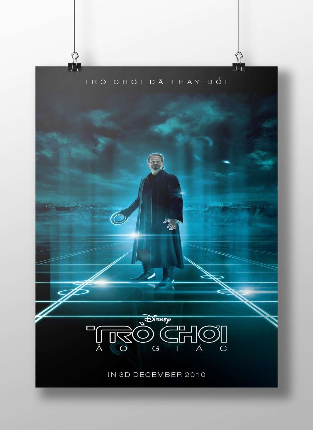 Tron: Legacy Kevin Flynn - Tron Legacy Poster