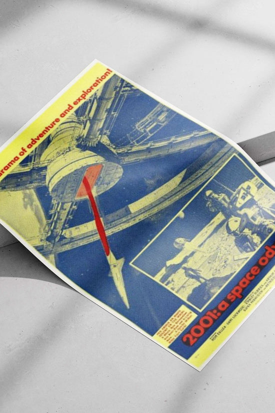 2001: A Space Odyssey - Cosmic Vision Poster