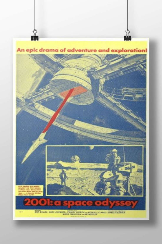 2001: A Space Odyssey - Cosmic Vision Poster