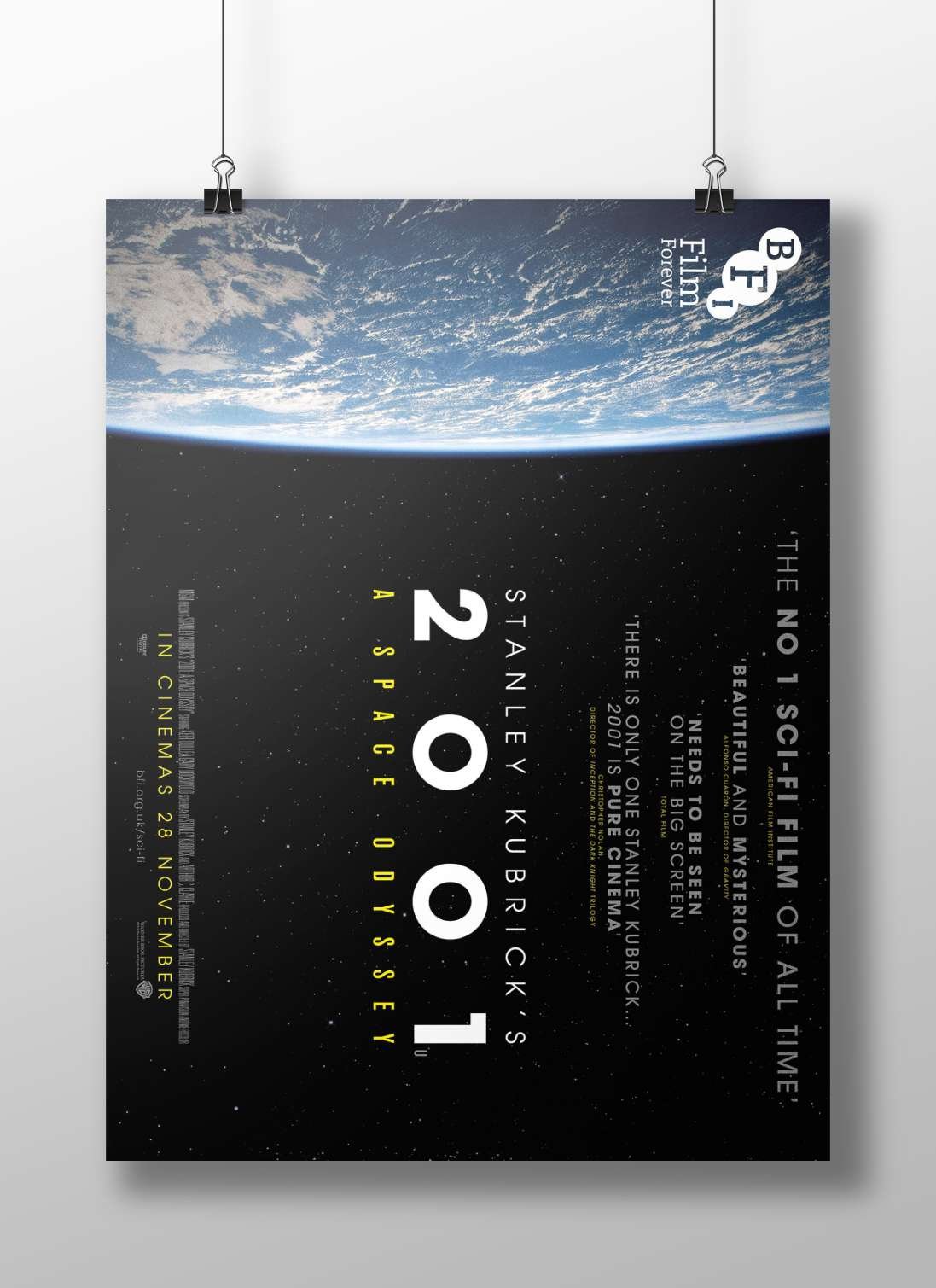 2001: A Space Odyssey - Interstellar Pop Art Poster