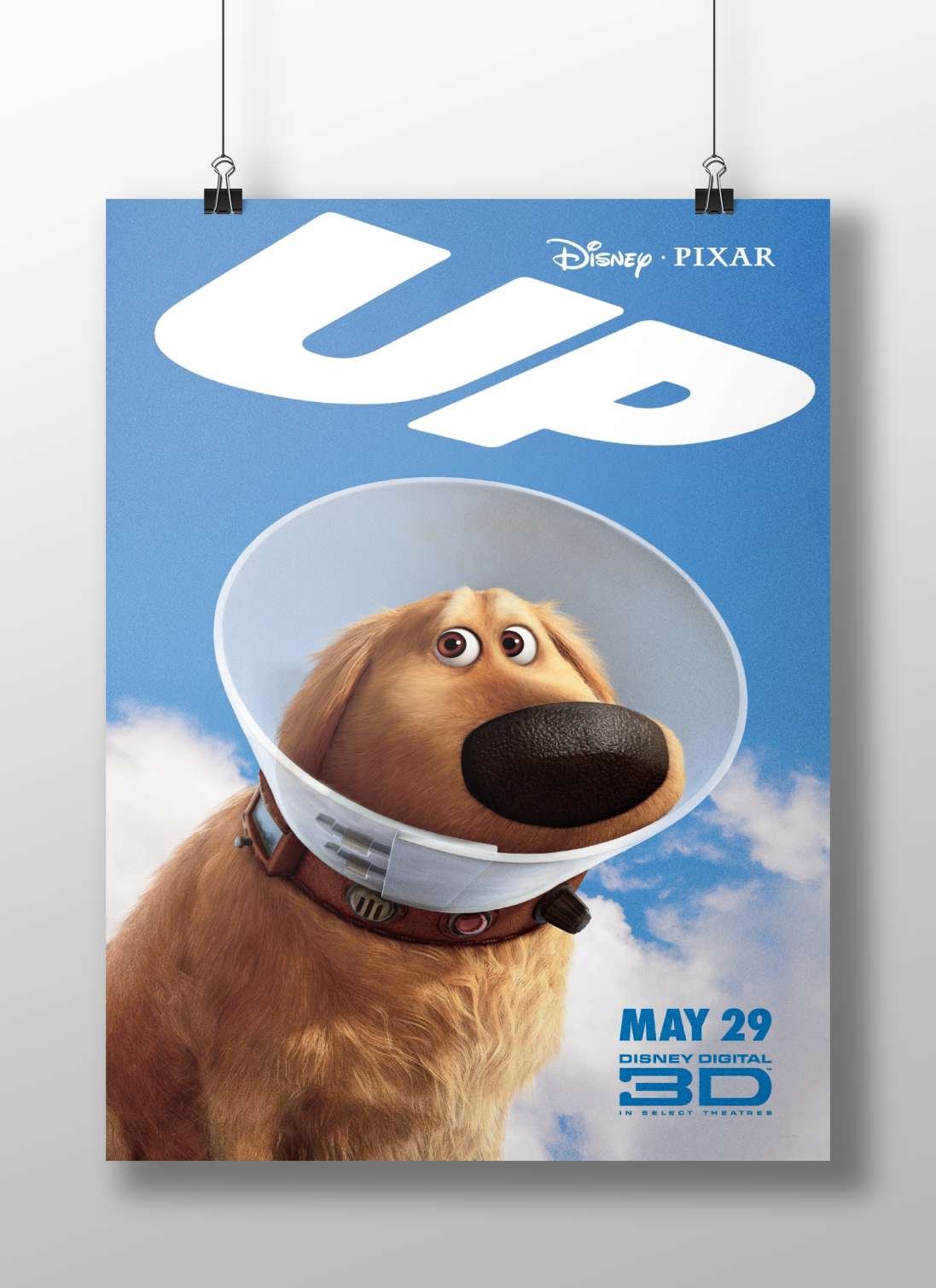 Dug (character from Disney Pixar's Up) Dug - Adorkable Aventures Poster