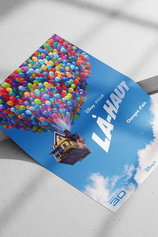 The house from Disney-Pixar's "Up" Carl Fredricksen'S House - Adventure Awaits Poster