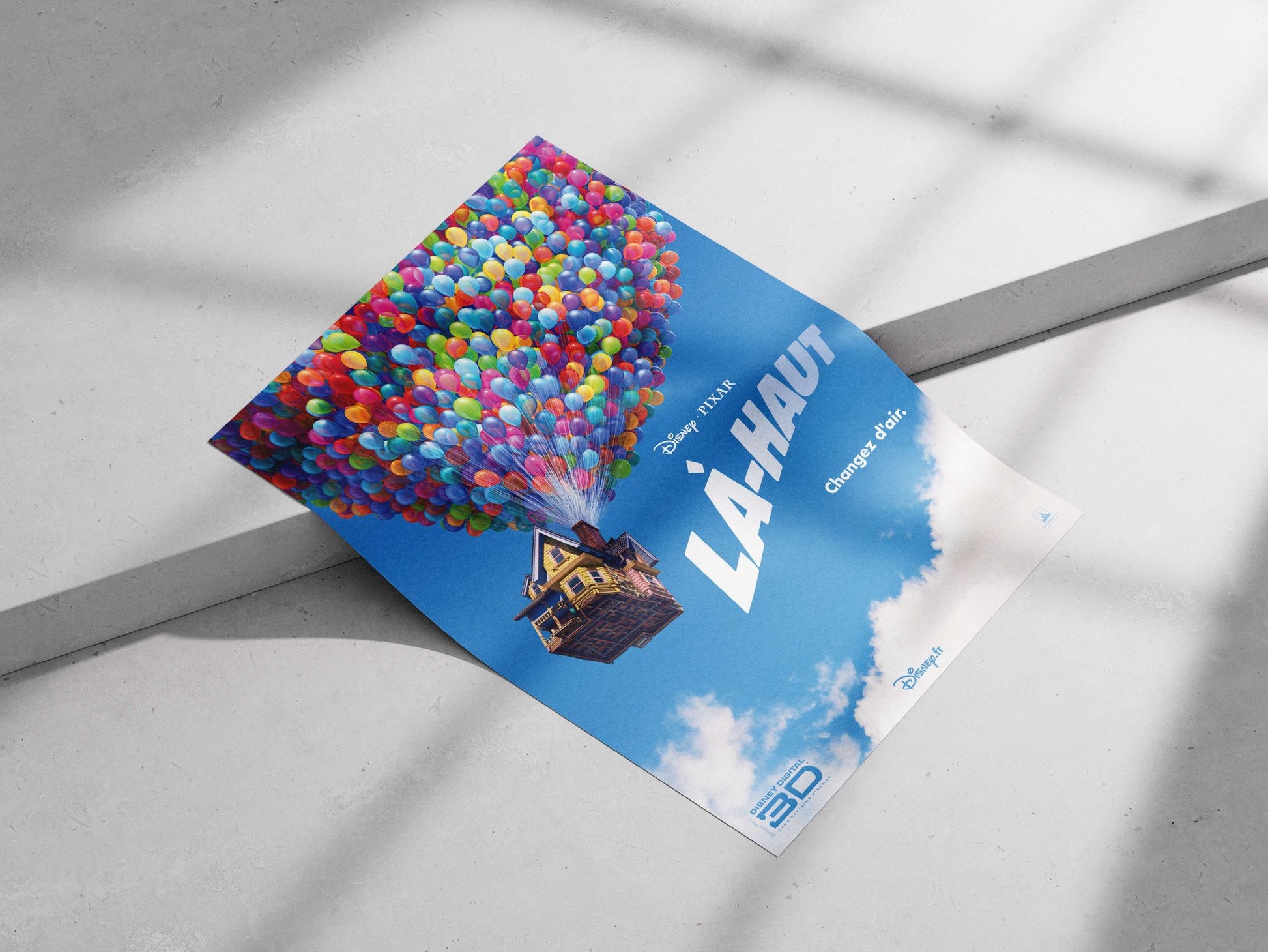 The house from Disney-Pixar's "Up" Carl Fredricksen'S House - Adventure Awaits Poster