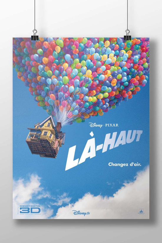 The house from Disney-Pixar's "Up" Carl Fredricksen'S House - Adventure Awaits Poster