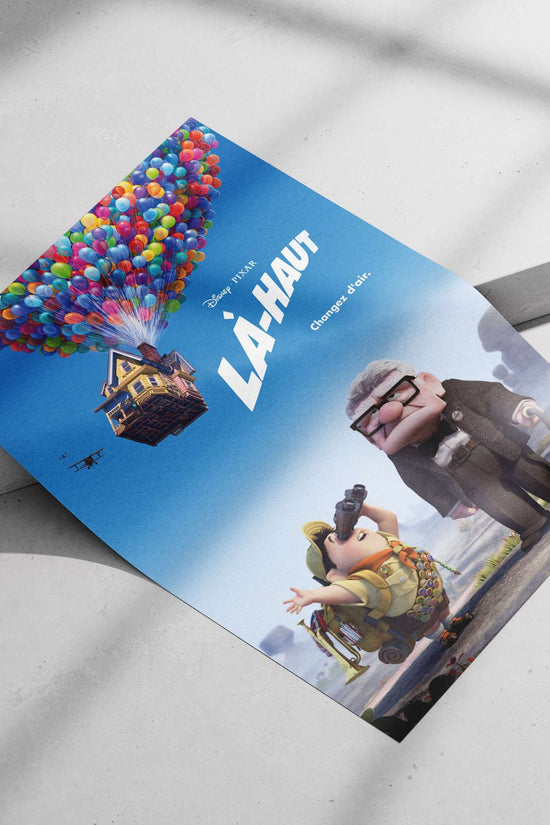Disney Pixar's "Up" (French title "Là-Haut") Carl Fredricksen - Paradise Found Poster