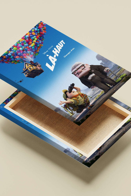 Disney Pixar's "Up" (French title "Là-Haut") Carl Fredricksen - Paradise Found Poster