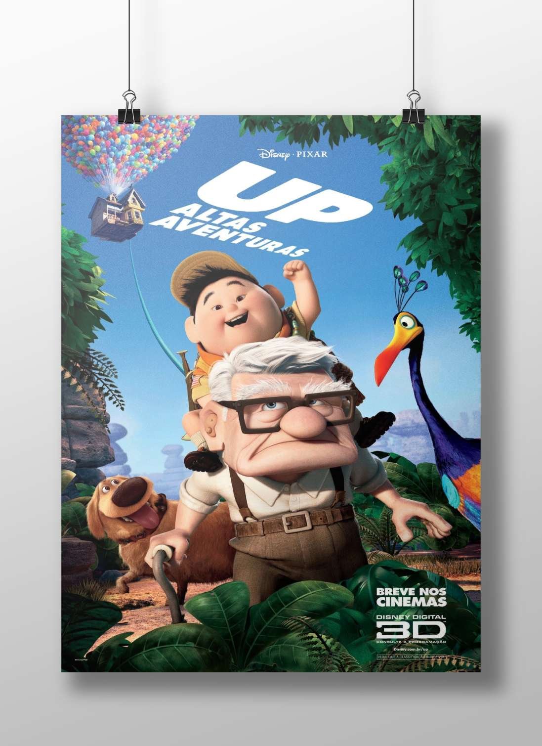 Up (Disney Pixar film) Carl Fredricksen - Adventure Of A Lifetime Poster