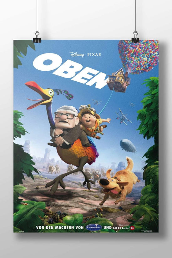 Up (Disney Pixar film) Carl Fredricksen - Adventure Awaits Poster