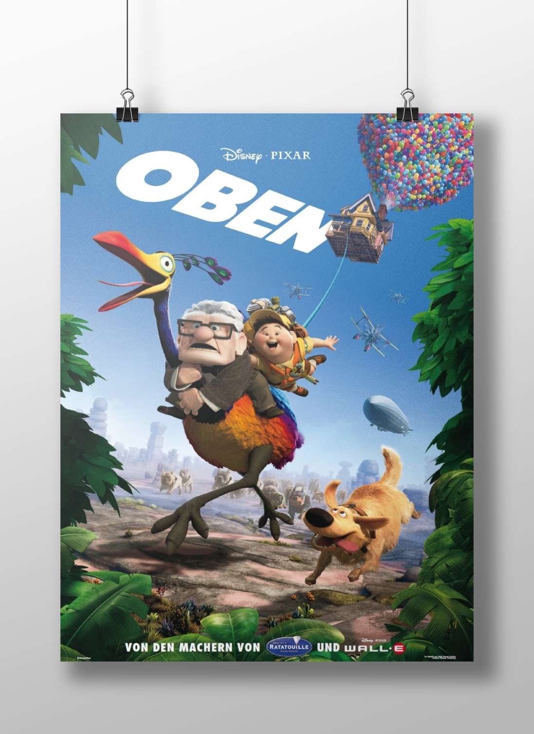 Up (Disney Pixar film) Carl Fredricksen - Adventure Awaits Poster