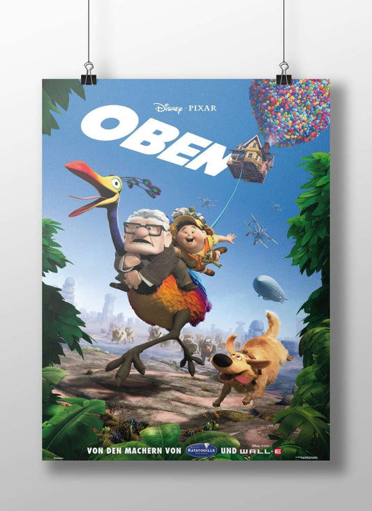 Up (Disney Pixar film) Carl Fredricksen - Adventure Awaits Poster