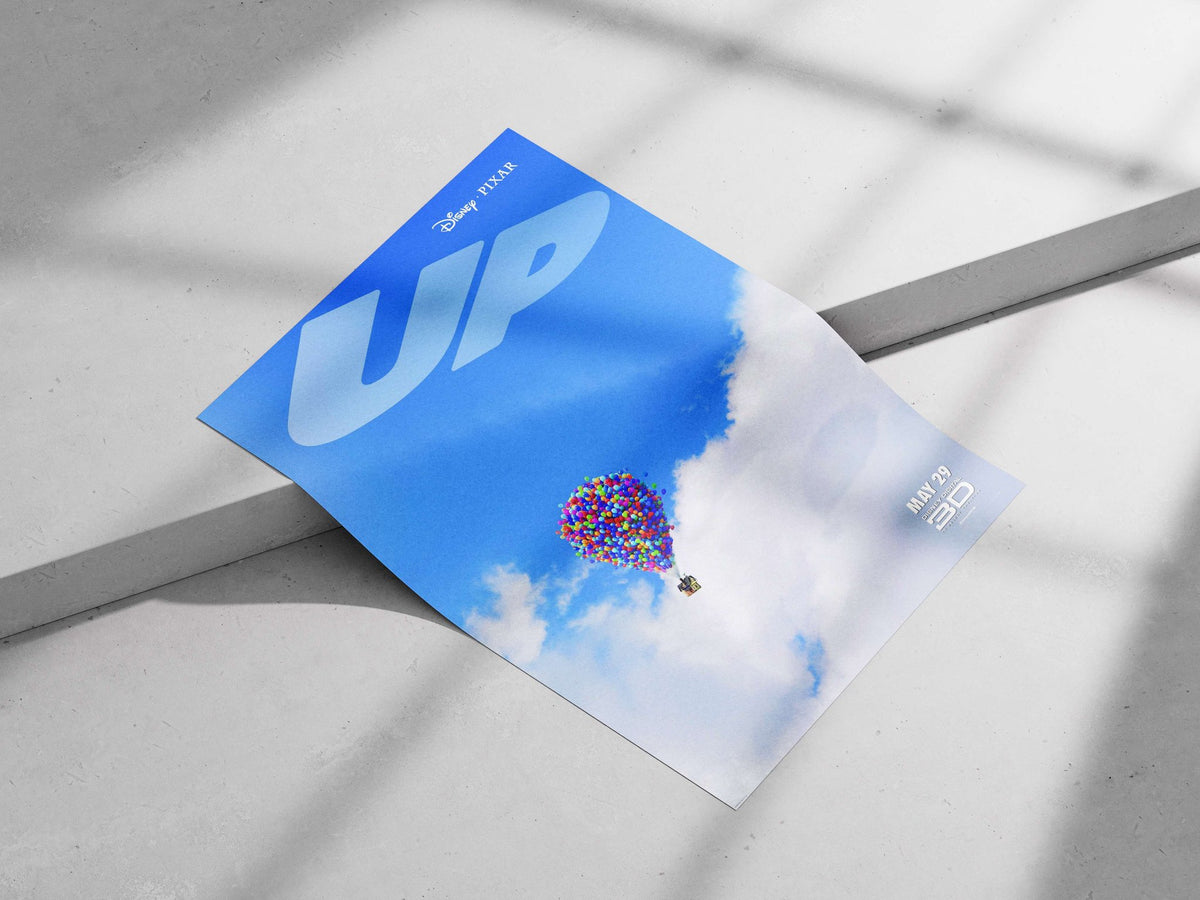 Disney-Pixar's animated film "Up" Carl Fredricksen - Adventure Starts Here Poster