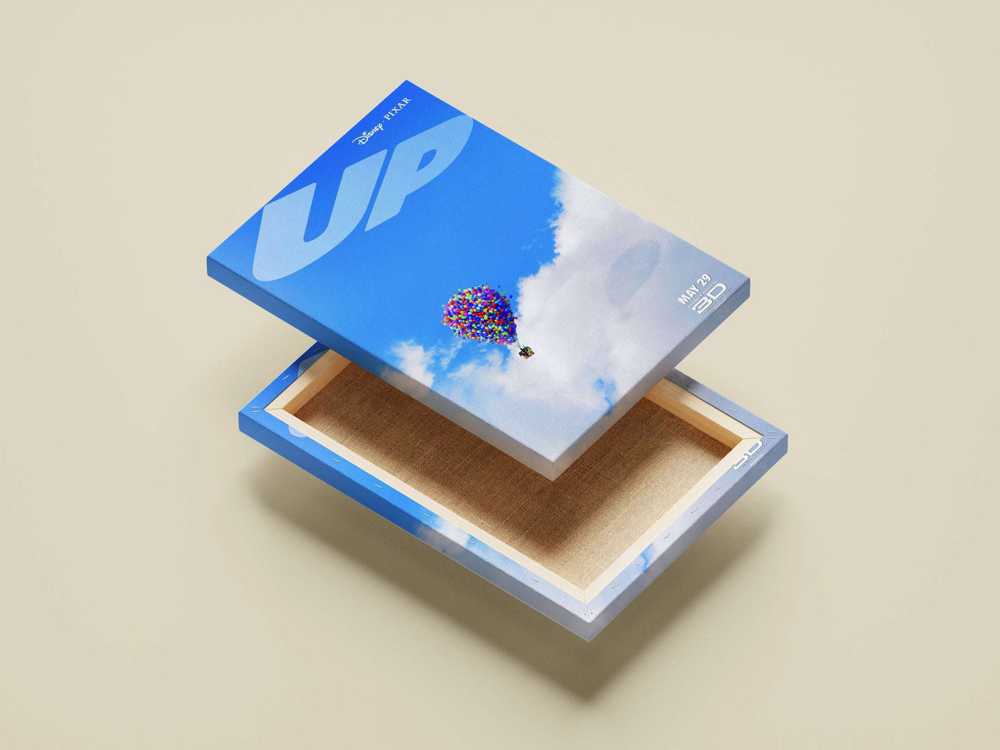 Disney-Pixar's animated film "Up" Carl Fredricksen - Adventure Starts Here Poster
