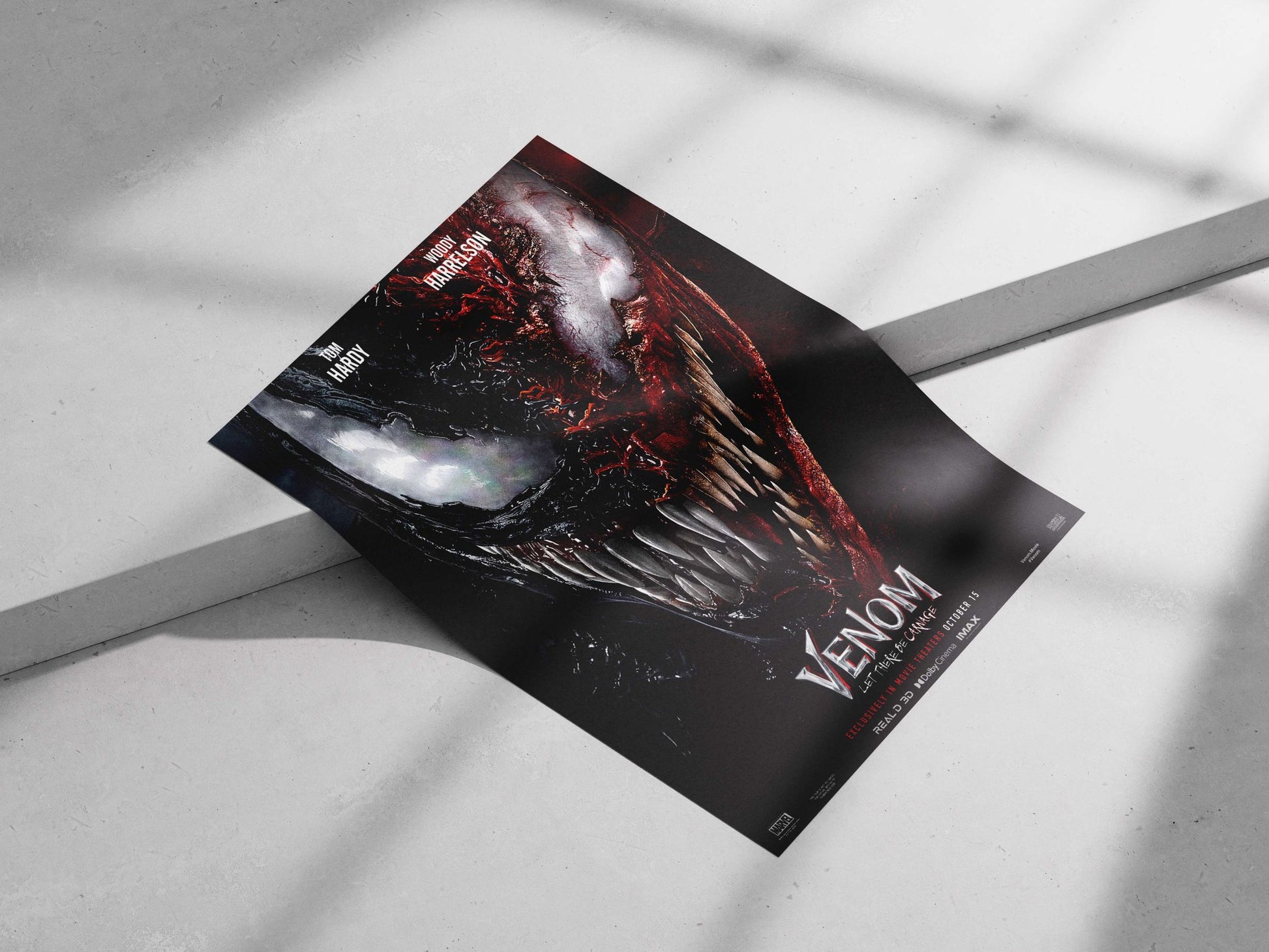 Venom: Let There Be Carnage (movie) Venom - Carnage Unleashed Poster