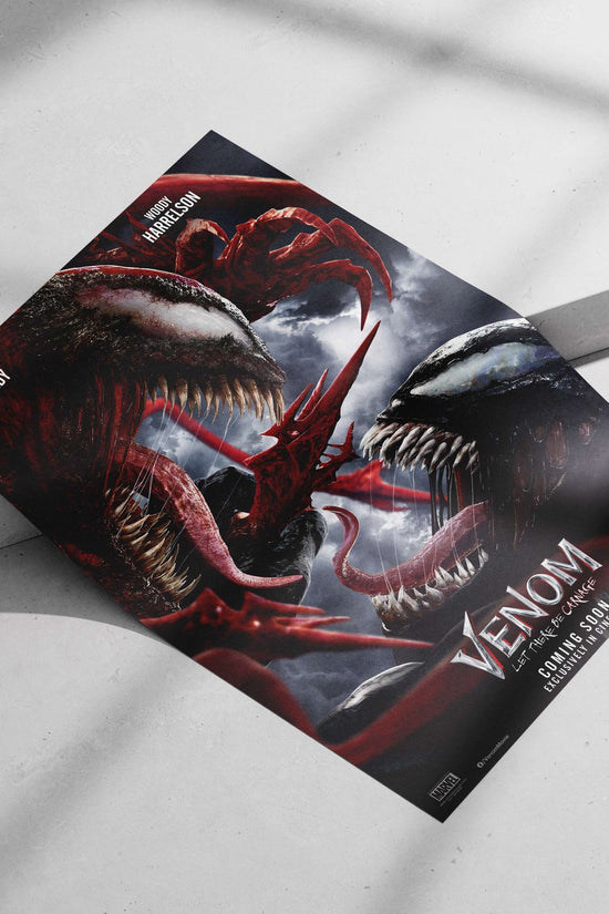 Venom and Carnage characters from the Venom franchise. Venom - Dark Empowerment Poster