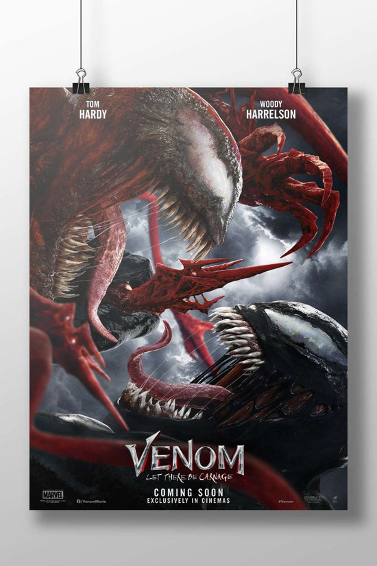 Venom and Carnage characters from the Venom franchise. Venom - Dark Empowerment Poster