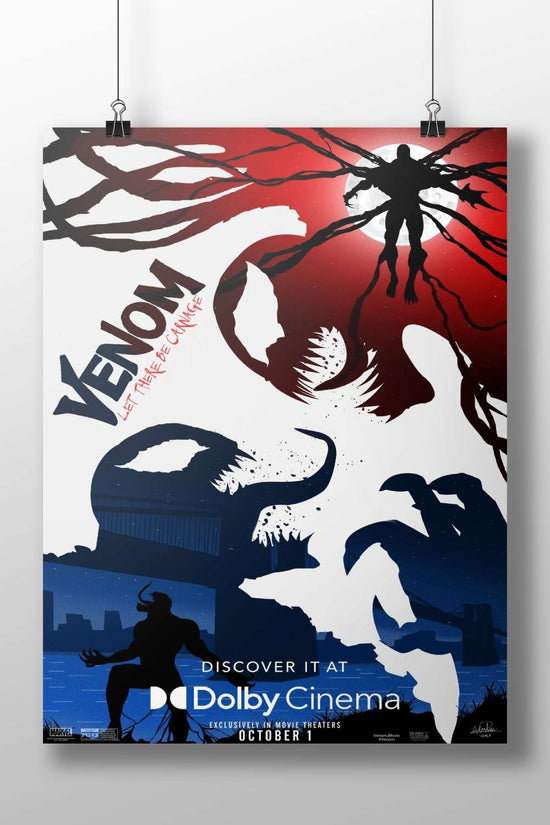 Venom (Sony Marvel franchise character) Venom - Iconic Anti-Hero Poster
