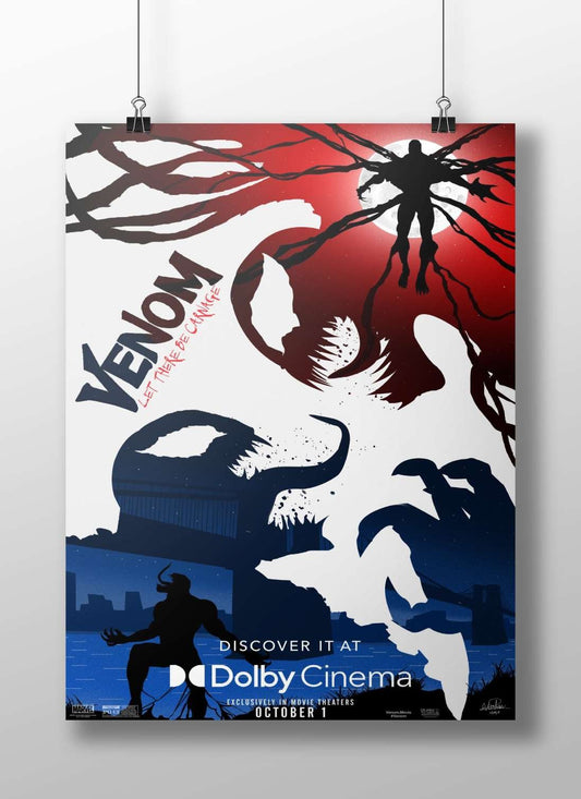 Venom (Sony Marvel franchise character) Venom - Iconic Anti-Hero Poster
