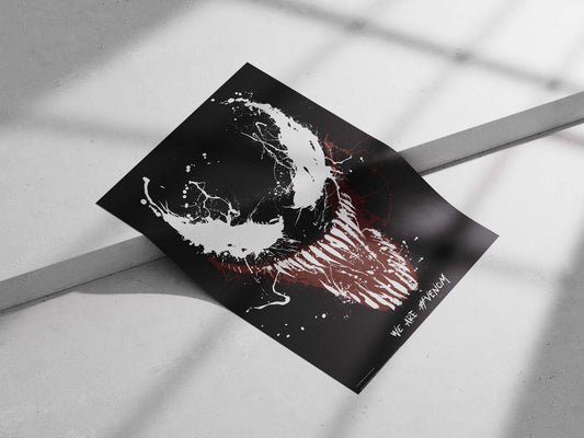 Venom (Marvel Comics character) Venom - Dark Web Villain Poster