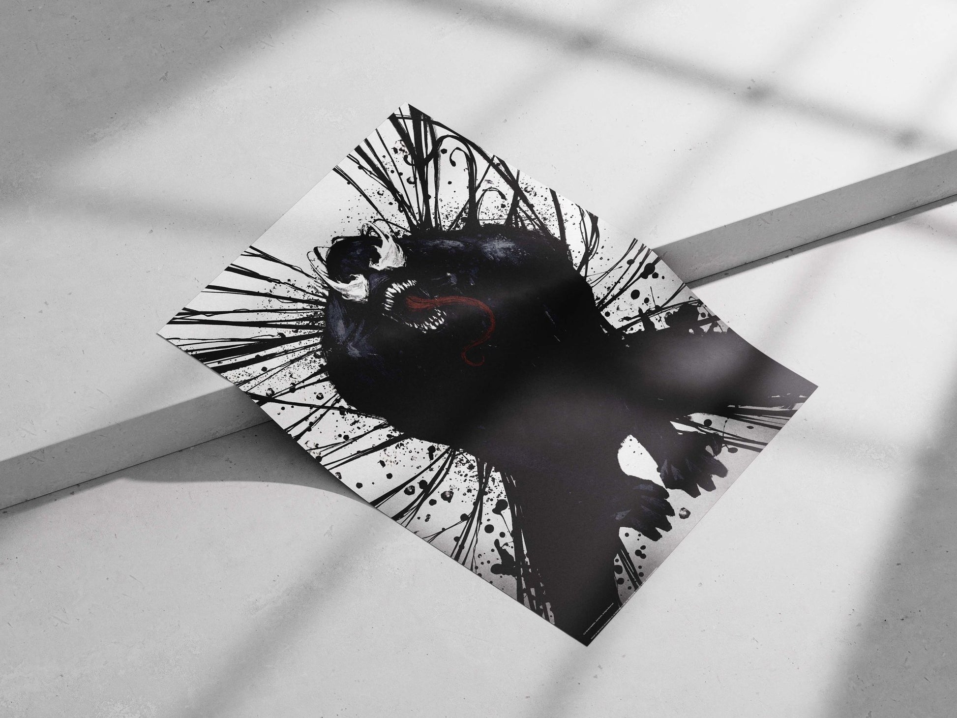 Venom (Marvel Comics' symbiote character) Venom - Dark Noir Poster