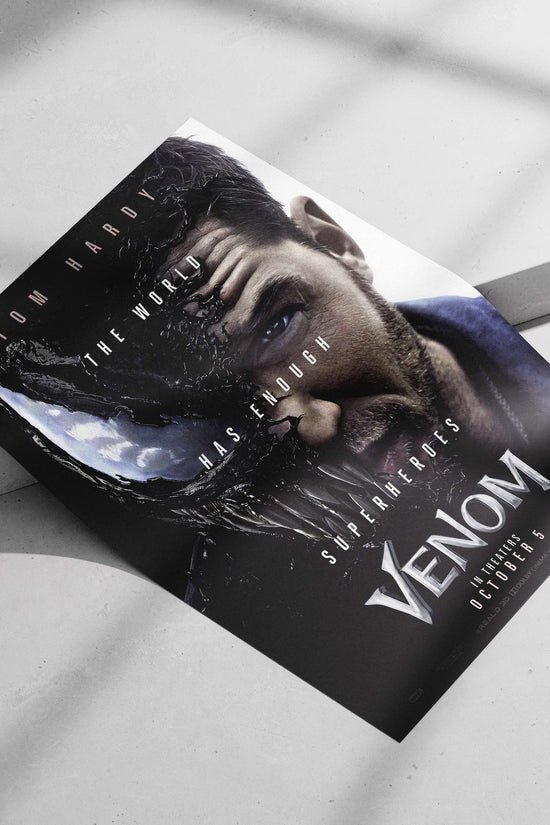 Venom (the 2018 film, part of Sony's Marvel franchise) Carnage - Venom Icon Poster