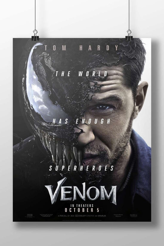 Venom (the 2018 film, part of Sony's Marvel franchise) Carnage - Venom Icon Poster