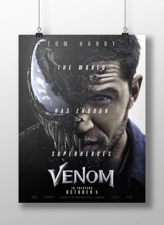 Venom (the 2018 film, part of Sony's Marvel franchise) Carnage - Venom Icon Poster