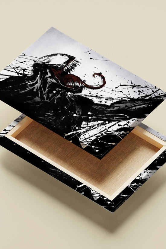 Venom (Marvel franchise character) Eddie Brock - Venom Noir Poster