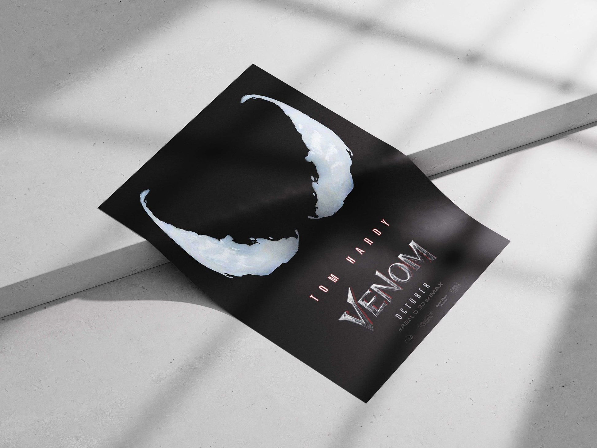 Venom (Marvel franchise character, specific movie title) Eddie Brock - Venom Iconic Poster