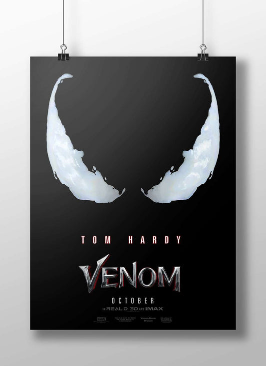 Venom (Marvel franchise character, specific movie title) Eddie Brock - Venom Iconic Poster