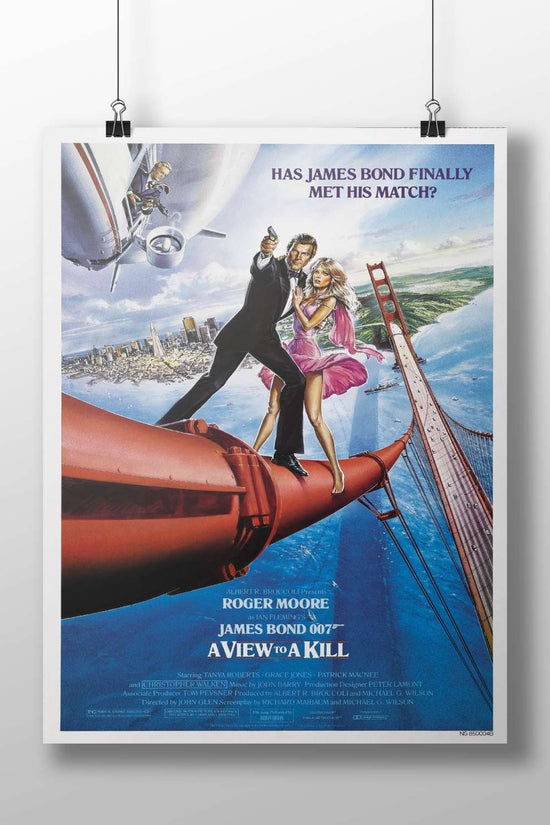 James Bond franchise film "A View to a Kill" James Bond - A View To