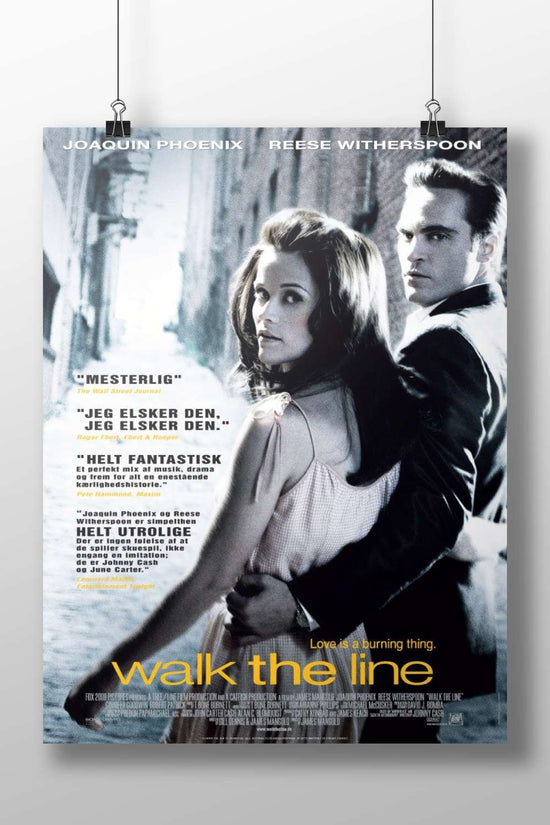 The movie "Walk the Line" starring Joaquin Phoenix and Reese Witherspoon. Johnny Cash - Redemption