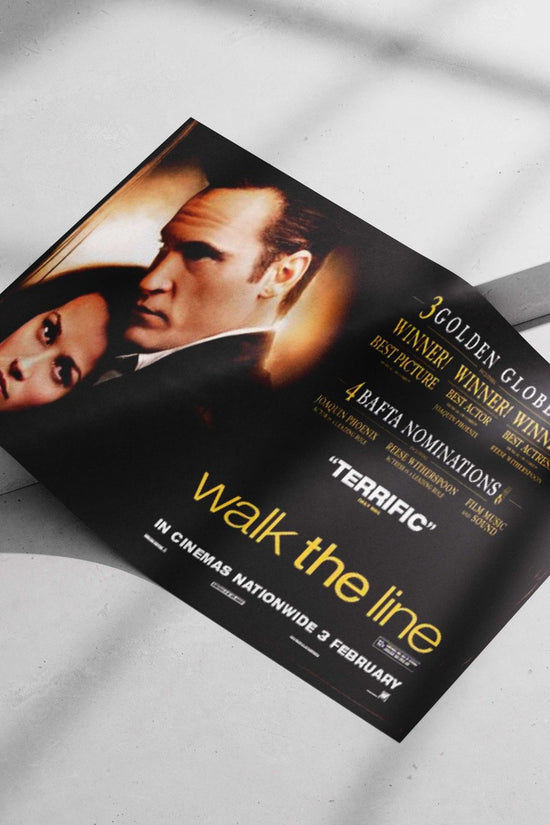 Walk the Line (movie) Johnny Cash - Man In Black Poster
