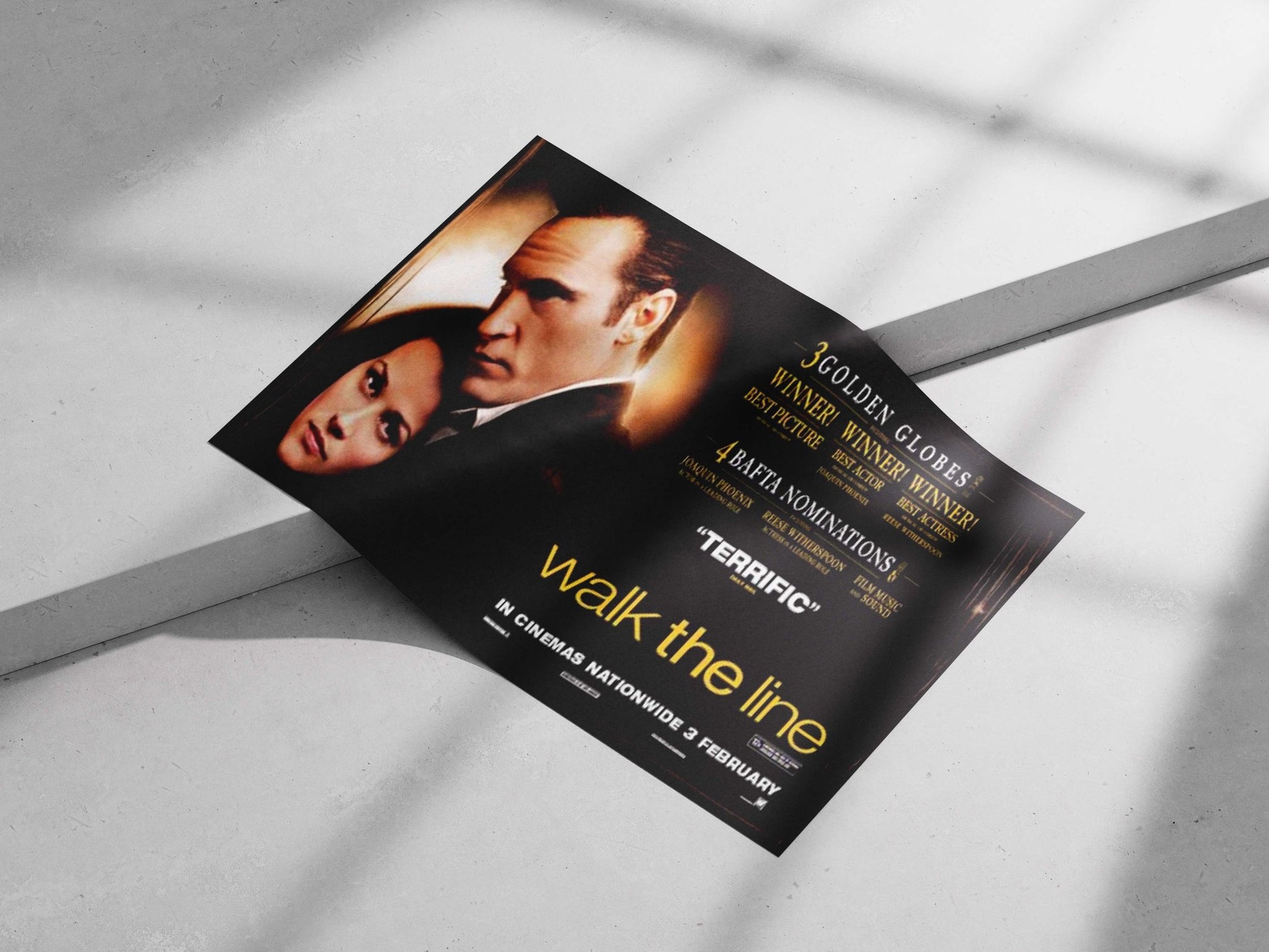 Walk the Line (movie) Johnny Cash - Man In Black Poster