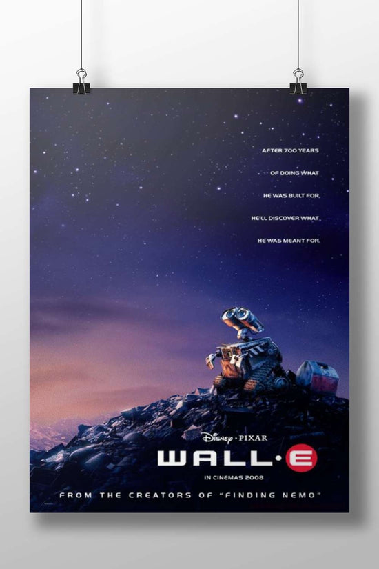 WALL·E (the robot character from Disney·Pixar's Wall-E franchise) Wall·E - Optimistic Future Robot Poster