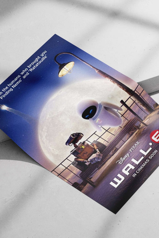 WALL·E, the robot character from Disney·Pixar's film WALL·E. Wall·E - Optimistic Future Robot Poster
