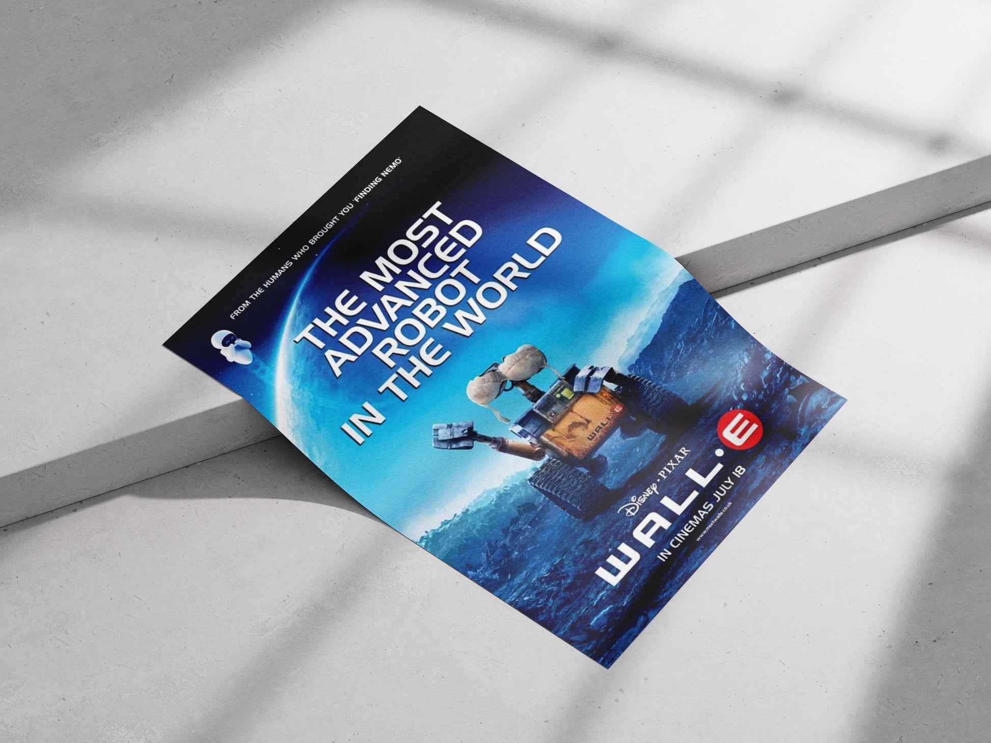 Wall-E - Optimistic Future Retro Poster