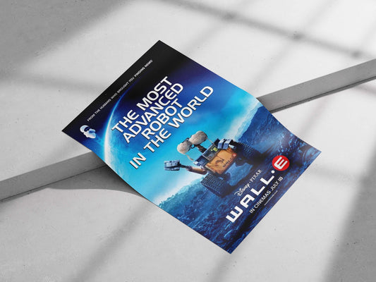 Wall-E - Optimistic Future Retro Poster