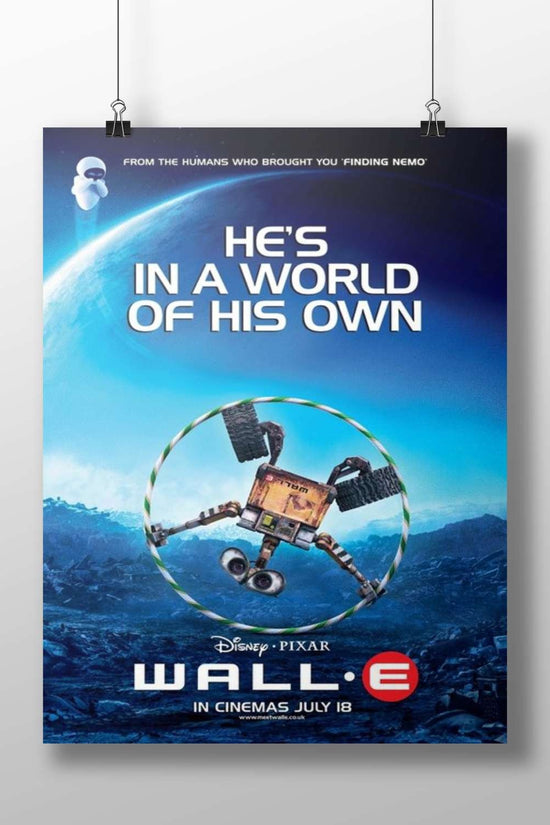 Wall-E (robot character from the WALL·E franchise, Disney•Pixar) Wall-E - Space Adventurer Poster