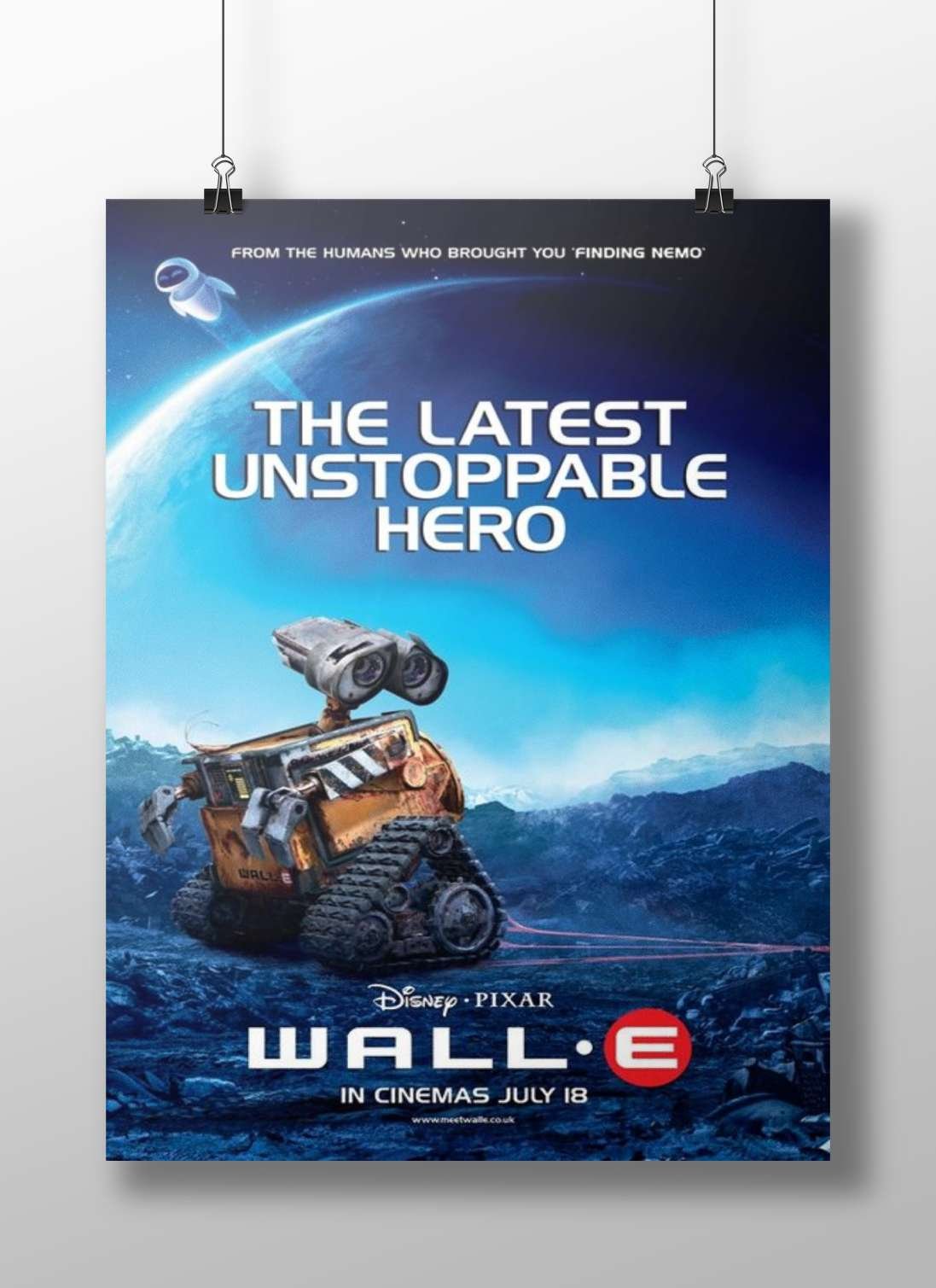 WALL·E (the robot from the Disney·Pixar franchise) Wall-E - E-Devolution Poster