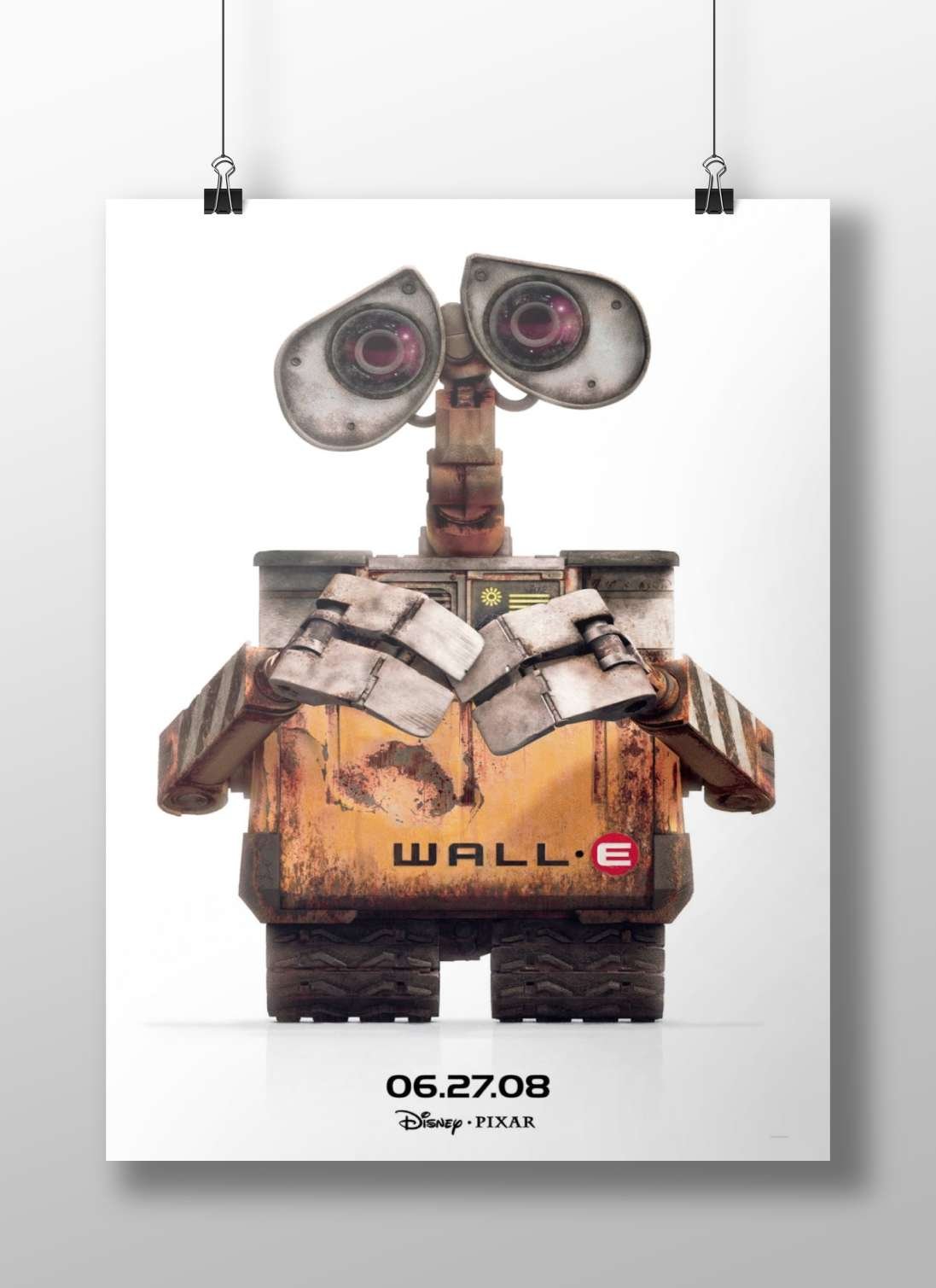 WALL-E (the robot from the Disney·PIXAR franchise) Wall-E - Optimistic Future Poster