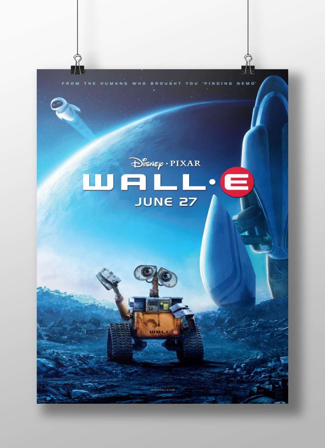 WALL-E (the robot) from the WALL·E franchise Wall-E - Optimistic Future Poster